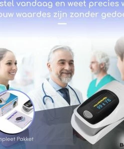 Belato Saturatiemeter - Zuurstofmeter - Zuurstofmeter Vinger - Hartslagmeter - Oximeter -Yunmai Shop 550x541 12