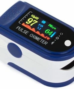 Merkloos Vingerpulsoximeter Hartslag En Zuurstof Meter