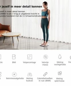 Huawei Scale 3 - Personenweegschaal - Wit 20 Huawei Scale 3 - Personenweegschaal - Wit -Yunmai Shop 550x543 9