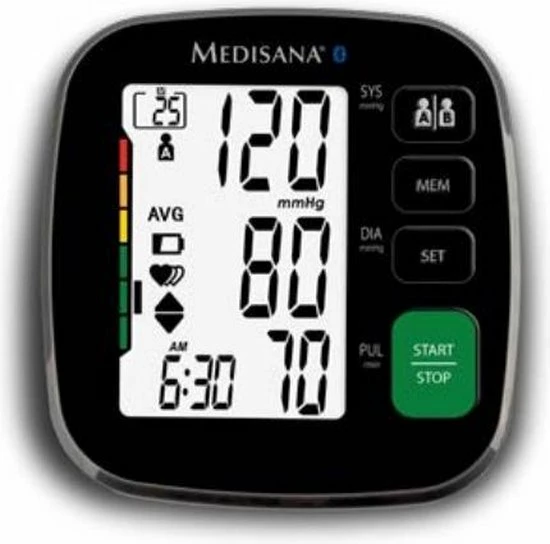 Medisana BU 546 Connect Bovenarm Bloeddrukmeter 15 Medisana BU 546 Connect Bovenarm Bloeddrukmeter - Afbeelding 13