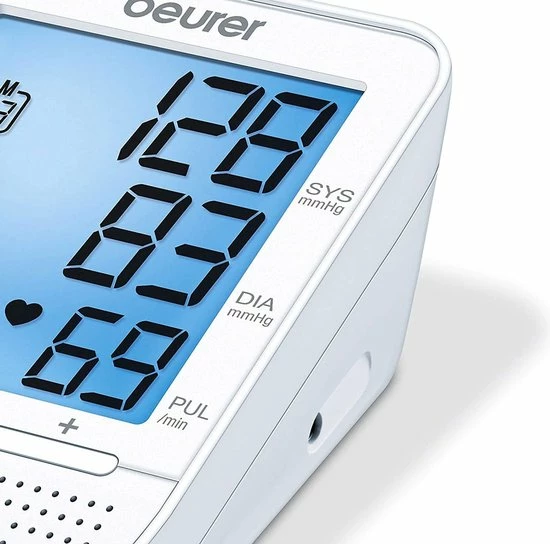 Beurer BM49 - Bloeddrukmeter Bovenarm - XL Display - Sprekend NL/DE/FR/IT 9 Beurer BM49 - Bloeddrukmeter Bovenarm - XL Display - Sprekend NL/DE/FR/IT - Afbeelding 7