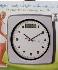 Life-time Lifetime S27-656 Digitale Personenweegschaal Met Klok – Persoon Weegschaal Tot 150 Kg 11 Life-time Lifetime S27-656 Digitale Personenweegschaal Met Klok – Persoon Weegschaal Tot 150 Kg -Yunmai Shop 550x544 4