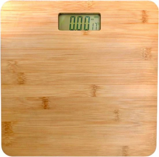 D?luxa Weegschaal - Bamboe - Weegschaal Personenweegschaal - Inclusief Batterijen + Automatische Uitschakeling + Temperatuurmeter 11 D?luxa Weegschaal - Bamboe - Weegschaal Personenweegschaal - Inclusief Batterijen + Automatische Uitschakeling + Temperatuurmeter - Afbeelding 9