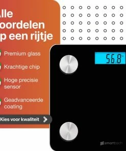 Smart-Tech Smarttech® - Slimme Weegschaal - Met Lichaamsanalyse - Met App - Bluetooth -Yunmai Shop 550x545 4