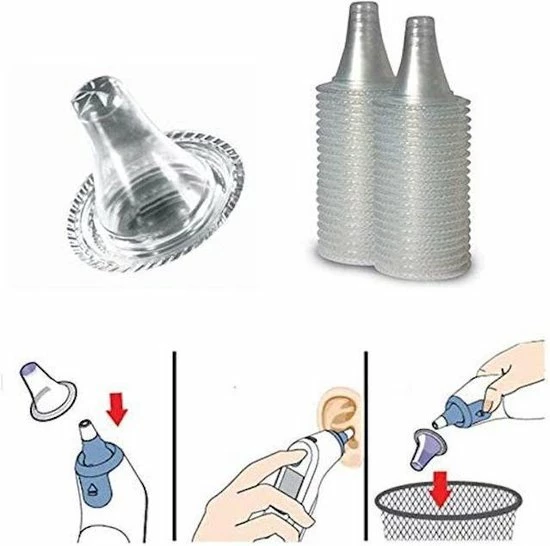 Merkloos Beschermkapjes - Oorthermometer 5 Merkloos Beschermkapjes - Oorthermometer - Afbeelding 3