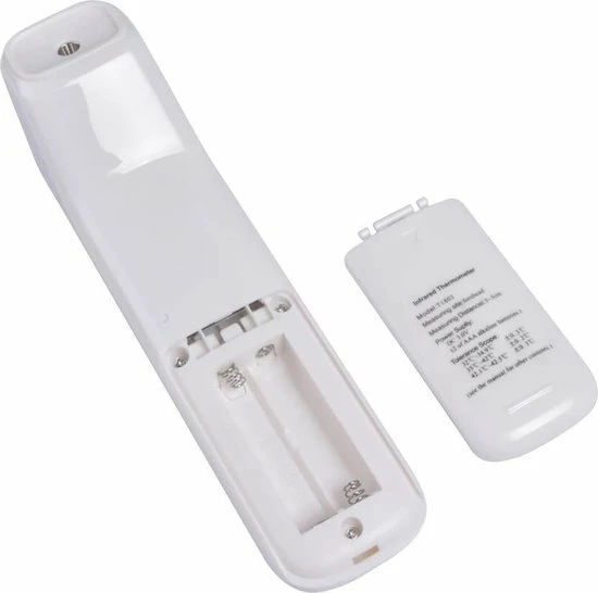 Medimeter Infrarood Thermometer Voorhoofd - Thermometer Lichaam - Koortsthermometer Voor Volwassenen En Baby's - Digitale Thermometer Koorts - Instant Meting In 1 Seconde - Makkelijk Te Lezen In Het Donker - Alarm Bij Koorts -Incl. Batterijen - Wit 11 Medimeter Infrarood Thermometer Voorhoofd - Thermometer Lichaam - Koortsthermometer Voor Volwassenen En Baby's - Digitale Thermometer Koorts - Instant Meting In 1 Seconde - Makkelijk Te Lezen In Het Donker - Alarm Bij Koorts -Incl. Batterijen - Wit - Afbeelding 9