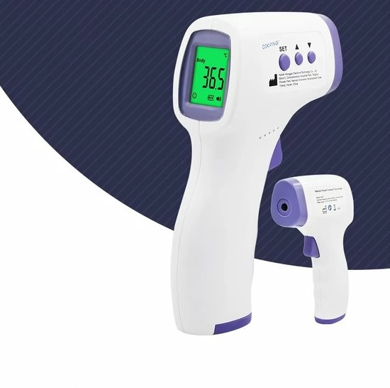 By Cee Cee Koortsthermometer Infrarood- Thermometer Lichaam En Voorhoofd - Contactloze En Digitale Thermometer - Voor Volwassenen En Kinderen 6 By Cee Cee Koortsthermometer Infrarood- Thermometer Lichaam En Voorhoofd - Contactloze En Digitale Thermometer - Voor Volwassenen En Kinderen - Afbeelding 4