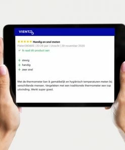 Viento Contactloze Voorhoofdthermometer - Infrarood Thermometer – Vleesthermometer - Voorhoofd Thermometer - Afstand Temperatuur Meten - Opslag Mogelijkheid - 2020 -Yunmai Shop 550x546 8