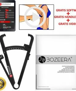 BOZEERA Huidplooimeter - Vetmeter - Vetpercentagemeter - Inclusief Software Video Uitleg En Nederlandse Handleiding 15 BOZEERA Huidplooimeter - Vetmeter - Vetpercentagemeter - Inclusief Software Video Uitleg En Nederlandse Handleiding -Yunmai Shop 550x546 9