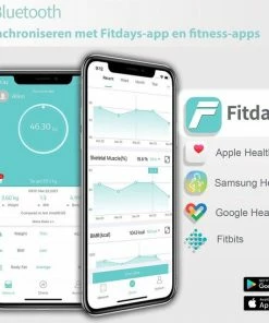 O'dor® Bluetooth Personenweegschaal Met IOS En Android Smart App - Weegschaal Digitale Lichaamsanalyse - Meet Gewicht, Lichaamsvet, Spiermassa, BMI, Botmassa En Vetpercentage -Yunmai Shop 550x547 16