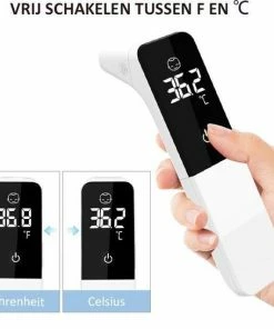 Alphamed Infrarood Thermometer ? Voorhoofd & Lichaam Temperatuurmeter ? Digitale Thermometer ? Laser ? Oorthermometer Volwassenen -Yunmai Shop 550x547 24