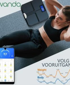 Levanda - Slimme Personen Weegschaal Met Lichaamsanalyse - Digitale Personenweegschaal Met App - Smart Scale Vetpercentage 19 Levanda - Slimme Personen Weegschaal Met Lichaamsanalyse - Digitale Personenweegschaal Met App - Smart Scale Vetpercentage -Yunmai Shop 550x548 10