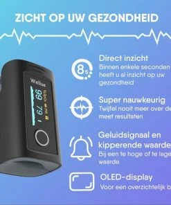 Wellue Saturatie & Thermometer Set - Saturatiemeter - Zuurstofmeter Vinger - Zuurstofmeter - Oximeter - Pulse Oximeter - Saturatiemeter Met Hartslagmeter - Saturatiemeter Best Getest 17 Wellue Saturatie & Thermometer Set - Saturatiemeter - Zuurstofmeter Vinger - Zuurstofmeter - Oximeter - Pulse Oximeter - Saturatiemeter Met Hartslagmeter - Saturatiemeter Best Getest -Yunmai Shop 550x549 10