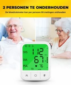 MostEssential Premium Bloeddrukmeter Bovenarm - Hartslagmeter - Inclusief Opbergtas En Batterijen - 200 Metingen Geheugen -Yunmai Shop 550x549 26