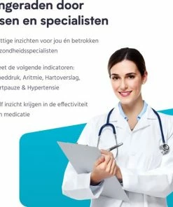 Sparxs Bloeddrukmeter - Inclusief Hartfilmpje (ECG) - Hartslagmeters Voor Bovenarm Of Borst - Inclusief App Via Bluetooth -Yunmai Shop 550x549 30