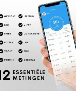 Achat? Slimme Weegschaal Met App - 12 Lichaamsanalyses - Smart Personenweegschaal - 8 Gebruikers - Incl Batterij - Wit 16 Achat? Slimme Weegschaal Met App - 12 Lichaamsanalyses - Smart Personenweegschaal - 8 Gebruikers - Incl Batterij - Wit -Yunmai Shop 550x549 32