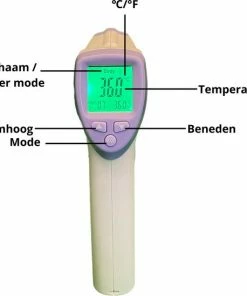 CL Products Infrarood Thermometer - Koorts Thermometer - Contactloze Thermometer - Thermometer Voorhoofd - Thermometer Lichaam - Mondkapje - Koortsthermometer Voor Volwassenen -Yunmai Shop 550x549 35
