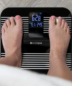 Silvergear Premium Slimme Weegschaal Met Hartslagmeter ? 17x Lichaamsanalyse Metingen - Gratis App - Wit 21 Silvergear Premium Slimme Weegschaal Met Hartslagmeter ? 17x Lichaamsanalyse Metingen - Gratis App - Wit -Yunmai Shop 550x550 100