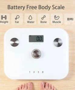 Beepower - Personenweegschaal - Self Powered - Met Lichaamsanalyse - Zwart 10 Beepower - Personenweegschaal - Self Powered - Met Lichaamsanalyse - Zwart -Yunmai Shop 550x550 1004