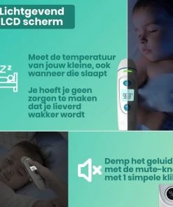 Hillar 4 In 1 Infrarood Thermometer Baby - Oorthermometer - Digitale Thermometer Voorhoofd - Koortsthermometer Oor 20 Hillar 4 In 1 Infrarood Thermometer Baby - Oorthermometer - Digitale Thermometer Voorhoofd - Koortsthermometer Oor -Yunmai Shop 550x550 1015