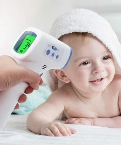 IKTH-Thermometers- Koortsthermometer Voor Volwassenen - Infrarood Thermometer - Thermometer Lichaam - Koorts Thermometer Kinderen - Oorthermometer -15cm -Yunmai Shop 550x550 1024