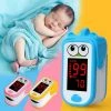 Merkloos Blauwe Kinderen Bloed Zuurstofmeter - Baby Oximeter - Hartslagmeter - Saturatiemeter ? Inclusief Beschermhoes -Yunmai Shop 550x550 1045