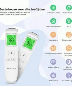 Bintoi? XE200 - Thermometer - Temperatuurmeter - Koortsthermometer 16 Bintoi? XE200 - Thermometer - Temperatuurmeter - Koortsthermometer -Yunmai Shop 550x550 12