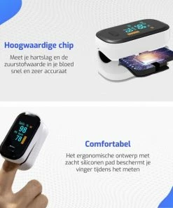 Mikaben Saturatiemeter - Oximeter Met Hartslagmeter - Incl. Draagkoord & Opberghoes - Best Getest - CE Gecertificeerd 10 Mikaben Saturatiemeter - Oximeter Met Hartslagmeter - Incl. Draagkoord & Opberghoes - Best Getest - CE Gecertificeerd -Yunmai Shop 550x550 135