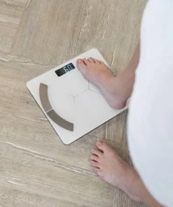 Silvergear Bluetooth Personenweegschaal - Met Zeer Volledige Lichaamsanalyse Met Vetpercentage – Inclusief Analyse App – Wit 23 Silvergear Bluetooth Personenweegschaal - Met Zeer Volledige Lichaamsanalyse Met Vetpercentage – Inclusief Analyse App – Wit -Yunmai Shop 550x550 167