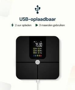 Sacoma Slimme Weegschaal – Smart Digitale Personenweegschaal - Met 17x Lichaamsanalyse – Vetpercentagemeter - Black Friday 2022 -Yunmai Shop 550x550 174