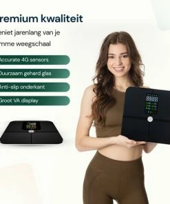 Sacoma Slimme Weegschaal – Smart Digitale Personenweegschaal - Met 17x Lichaamsanalyse – Vetpercentagemeter - Black Friday 2022 -Yunmai Shop 550x550 177