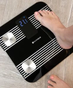 Silvergear Premium Slimme Weegschaal Met Hartslagmeter ? 17x Lichaamsanalyse Metingen - Gratis App - Zwart -Yunmai Shop 550x550 197