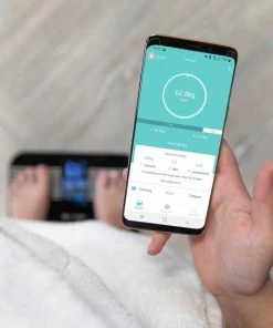 Silvergear Premium Slimme Weegschaal Met Hartslagmeter ? 17x Lichaamsanalyse Metingen - Gratis App - Zwart -Yunmai Shop 550x550 198