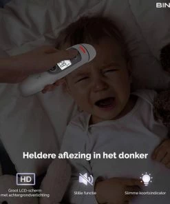 Bintoi? Thermometer Voorhoofd - Temperatuurmeter - Koortsthermometer Voor Volwassenen En Baby's - Infrarood Thermometer Lichaam - Digitale Voorhoofd Thermometer -Yunmai Shop 550x550 204