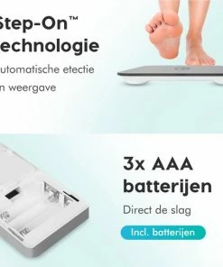 Qumax Slimme Weegschaal Met Lichaamsanalyse - Personenweegschaal Nederlandse App ? Digitale Weegschaal Met 11 Meetfuncties ? Anti-slip - Zwart 19 Qumax Slimme Weegschaal Met Lichaamsanalyse - Personenweegschaal Nederlandse App ? Digitale Weegschaal Met 11 Meetfuncties ? Anti-slip - Zwart -Yunmai Shop 550x550 218