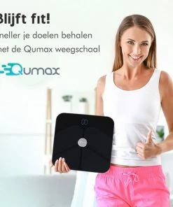 Qumax Slimme Weegschaal Met Lichaamsanalyse - Personenweegschaal Nederlandse App ? Digitale Weegschaal Met 11 Meetfuncties ? Anti-slip - Zwart 22 Qumax Slimme Weegschaal Met Lichaamsanalyse - Personenweegschaal Nederlandse App ? Digitale Weegschaal Met 11 Meetfuncties ? Anti-slip - Zwart -Yunmai Shop 550x550 221