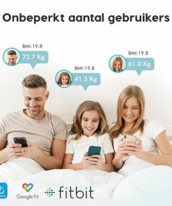 Qumax Slimme Weegschaal Met Lichaamsanalyse - Personenweegschaal Nederlandse App ? Digitale Weegschaal Met 11 Meetfuncties ? Anti-slip - Zwart 23 Qumax Slimme Weegschaal Met Lichaamsanalyse - Personenweegschaal Nederlandse App ? Digitale Weegschaal Met 11 Meetfuncties ? Anti-slip - Zwart -Yunmai Shop 550x550 222