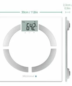 Medisana BS444 Connect - Lichaamsanalyseweegschaal - Wit 36 Medisana BS444 Connect - Lichaamsanalyseweegschaal - Wit -Yunmai Shop 550x550 251