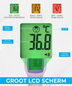Simple Lifestyle? Infrarood Thermometer - Gecertificeerd - Contactloos 11 Simple Lifestyle? Infrarood Thermometer - Gecertificeerd - Contactloos -Yunmai Shop 550x550 294