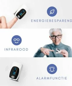 SENYO Saturatiemeter Met Hartslagmeter - Zuurstofmeter Vinger - Pulse Oximeter -Yunmai Shop 550x550 321