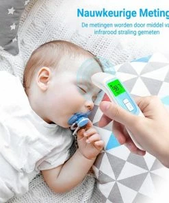 MostEssential Premium Koortsthermometer - Infrarood Thermometer - Thermometer Voorhoofd - Oorthermometer - Contactloos - Koortsthermometer Voor Volwassenen, Kinderen En Baby's - 20D 21 MostEssential Premium Koortsthermometer - Infrarood Thermometer - Thermometer Voorhoofd - Oorthermometer - Contactloos - Koortsthermometer Voor Volwassenen, Kinderen En Baby's - 20D -Yunmai Shop 550x550 326