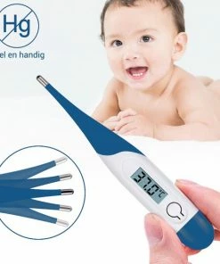 Premium Commerce Thermometer Lichaam - Koortsthermometer Voor Volwassenen - Blauw - Incl. Opbergcase En Handleiding! -Yunmai Shop 550x550 333