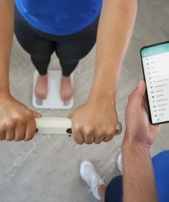 Silvergear Slimme Pro Weegschaal Met Handvat - 14 Meetfuncties En Analyse App - 8 Sensoren - Professionele Sportschool Smart Scale - Bio Impedantie Meting - Onderlichaam ?n Bovenlichaam Metingen - Wit 21 Silvergear Slimme Pro Weegschaal Met Handvat - 14 Meetfuncties En Analyse App - 8 Sensoren - Professionele Sportschool Smart Scale - Bio Impedantie Meting - Onderlichaam ?n Bovenlichaam Metingen - Wit -Yunmai Shop 550x550 349