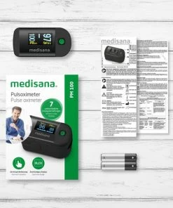 Medisana Saturatiemeter PM 100 Black 22 Medisana Saturatiemeter PM 100 Black -Yunmai Shop 550x550 365