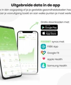 Formilo Premium Slimme Weegschaal Met 15x Lichaamsanalyse - ITO Weegschaal Met Hartslagmeter - Digitaal - Grijs 11 Formilo Premium Slimme Weegschaal Met 15x Lichaamsanalyse - ITO Weegschaal Met Hartslagmeter - Digitaal - Grijs -Yunmai Shop 550x550 392