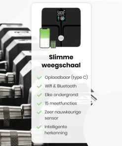 Formilo Premium Slimme Weegschaal Met 15x Lichaamsanalyse - ITO Weegschaal Met Hartslagmeter - Digitaal - Grijs 13 Formilo Premium Slimme Weegschaal Met 15x Lichaamsanalyse - ITO Weegschaal Met Hartslagmeter - Digitaal - Grijs -Yunmai Shop 550x550 394