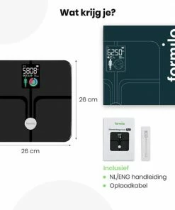 Formilo Premium Slimme Weegschaal Met 15x Lichaamsanalyse - ITO Weegschaal Met Hartslagmeter - Digitaal - Grijs 15 Formilo Premium Slimme Weegschaal Met 15x Lichaamsanalyse - ITO Weegschaal Met Hartslagmeter - Digitaal - Grijs -Yunmai Shop 550x550 396