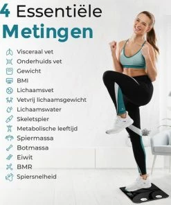 E.volve Slimme Weegschaal - 14x Lichaamsanalyse O.a. Vetpercentage - Digitale Personenweegschaal Met App 15 E.volve Slimme Weegschaal - 14x Lichaamsanalyse O.a. Vetpercentage - Digitale Personenweegschaal Met App -Yunmai Shop 550x550 41