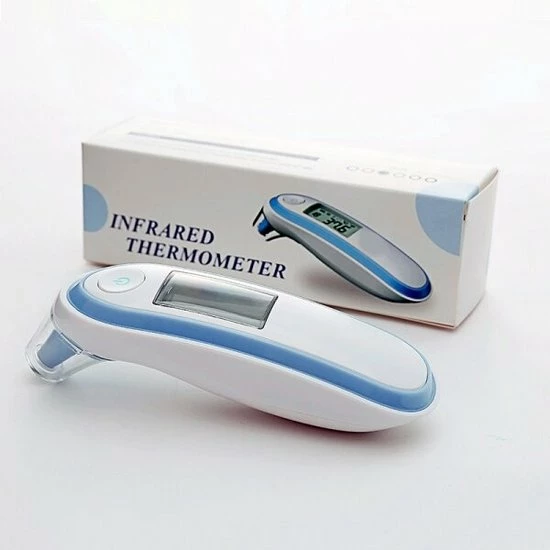 Boxym Infrarood Oorthermometer - Kinderen En Volwassenen - Snelle Meting - Koortsthermometer - Voorhoofd - Blauw 11 Boxym Infrarood Oorthermometer - Kinderen En Volwassenen - Snelle Meting - Koortsthermometer - Voorhoofd - Blauw - Afbeelding 9