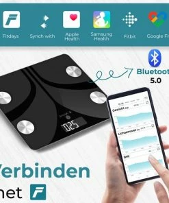 E.volve Slimme Weegschaal - 14x Lichaamsanalyse O.a. Vetpercentage - Digitale Personenweegschaal Met App 19 E.volve Slimme Weegschaal - 14x Lichaamsanalyse O.a. Vetpercentage - Digitale Personenweegschaal Met App -Yunmai Shop 550x550 45